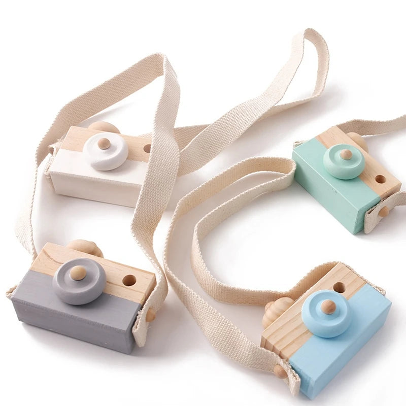 Wooden Montessori Camera Toy