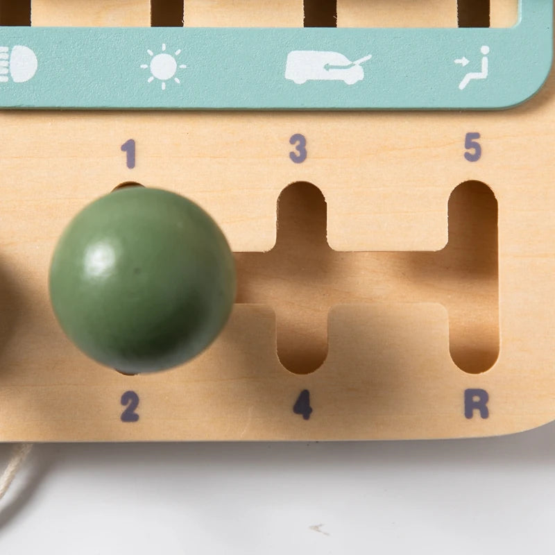 Wooden Car Busy Board