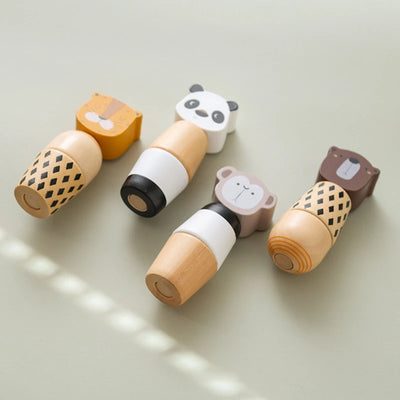Bear Wooden Animal Tower Puzzle