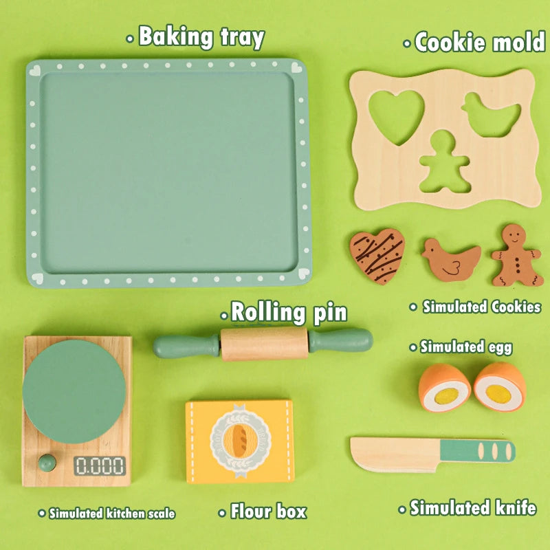 Wooden Baking Set
