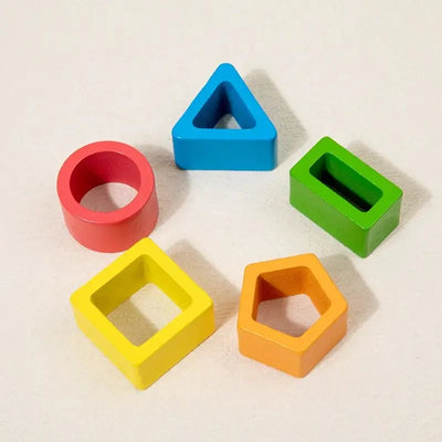 Shape & Colour Stacking Puzzle